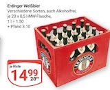 Weißbier Angebote von Erdinger bei GLOBUS Pulheim für 14,99 €