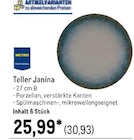 Teller im METRO Prospekt Teller Janina von Metro Professional im aktuellen METRO Prospekt für 30,93 €