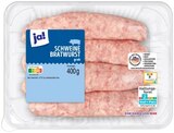 Grobe Bratwurst vom Schwein Angebote von ja! bei REWE Neunkirchen für 2,89 €