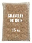 Granules de bois sac 15kg - Intermarché Super à Alès Granules de bois sac 15kg en promo chez Intermarché Super Alès à 5,29 €