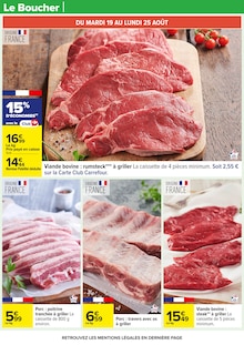 Promo Crustacés dans le catalogue Carrefour du moment à la page 19