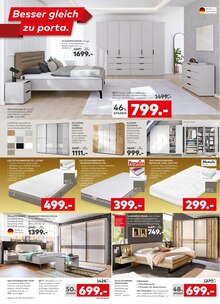 Bett im aktuellen porta Möbel Prospekt (Aachen) Bett im porta Möbel Prospekt "Aktuelle Angebote" mit 8 Seiten (Aachen)