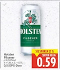 Pilsener von Holsten für 0,59 € bei E center im Angebot Pilsener von Holsten im aktuellen E center Prospekt