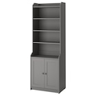 Hochschrank mit 2 Türen grau Angebote von HAUGA bei IKEA Dinslaken für 149,00 €