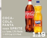 COCA-COLA im Angebot bei EDEKA in Dinslaken COCA-COLA Angebote bei EDEKA Dinslaken für 1,19 €