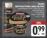Aktuelles High Protein Pudding, Joghurt oder Drink Angebot bei E center in Chemnitz ab 0,99 €