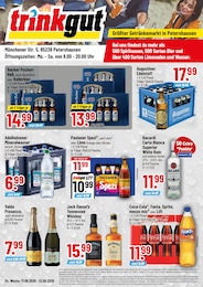 Discounter Prospekt von Trinkgut Reichertshausen Trinkgut Prospekt: "Aktuelle Angebote", 4 Seiten, 17.08.2026 - 22.08.2026