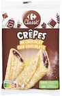 Crêpes au chocolat - Carrefour Classic' en promo chez Supermarchés Match Crêpes au chocolat - Carrefour Classic' dans le catalogue Supermarchés Match