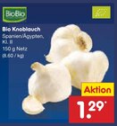 Bio Knoblauch Angebote von BioBio bei Netto Marken-Discount Aachen für 1,29 €