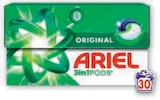 Lessive Pods 3 en 1 - Ariel en promo chez Hyper U Savigny-le-Temple à 7,68 €