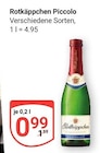 Piccolo im Angebot bei GLOBUS in Leipzig Piccolo Angebote von Rotkäppchen bei GLOBUS Leipzig für 0,99 €