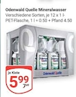 Aktuelle Mineralwasser Angebote bei GLOBUS in Mannheim Aktuelles Mineralwasser Angebot bei GLOBUS in Mannheim ab 5,99 €