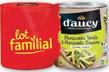 Duo de haricots verts & haricots beurre - D'AUCY - U Express Duo de haricots verts & haricots beurre - D'AUCY à 1,31 € dans le catalogue U Express