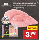 Aktuelles Hähnchen-Minutenschnitzel Angebot bei Netto Marken-Discount in Dresden ab 3,99 €