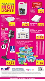 Staubsauger im KODi Prospekt "DER HAUSHALTSDISCOUNTER" mit 12 Seiten (Oberhausen)