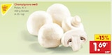 Champignons weiß im Angebot bei Netto Marken-Discount in Braunschweig Champignons weiß Angebote von MARKT TAG bei Netto Marken-Discount Braunschweig für 1,69 €