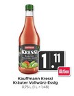 Kressi Kräuter Vollwürz-Essig im Angebot bei Hieber in Freiburg Kressi Kräuter Vollwürz-Essig Angebote von Kauffmann bei Hieber Freiburg für 1,11 €