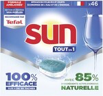 Tablettes lave-vaisselle tout en un - SUN - Supermarchés Match à Villeneuve-d'Ascq Tablettes lave-vaisselle tout en un - SUN en promo chez Supermarchés Match Villeneuve-d'Ascq à 12,70 €