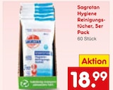 Hygiene Reinigungstücher von Sagrotan im aktuellen Netto Marken-Discount Prospekt für 18,99 €
