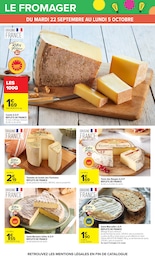 Prix et réduction Comté dans le prospectus Carrefour en cours Offre Comté dans le catalogue Carrefour du moment à la page 35