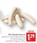 Aktuelle Bratwurst Angebote bei EDEKA in Saarbrücken Aktuelles Mini Rostbratwurst Angebot bei EDEKA in Saarbrücken ab 1,29 €