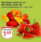 Mini-Paprika 'Sweet' rot im Angebot bei GLOBUS in Salzgitter Mini-Paprika 'Sweet' rot Angebote bei GLOBUS Salzgitter für 1,69 €