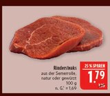Rindersteaks natur Angebote bei Marktkauf Schwabach für 1,79 €