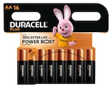 Lot de 16 piles Power boost Duracell AA/LR6 - DURACELL - Carrefour Lot de 16 piles Power boost Duracell AA/LR6 - DURACELL à 9,79 € dans le catalogue Carrefour