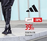 Pantalon homme - ADIDAS - Intersport à Calais Pantalon homme - ADIDAS en promo chez Intersport Calais à 39,99 €