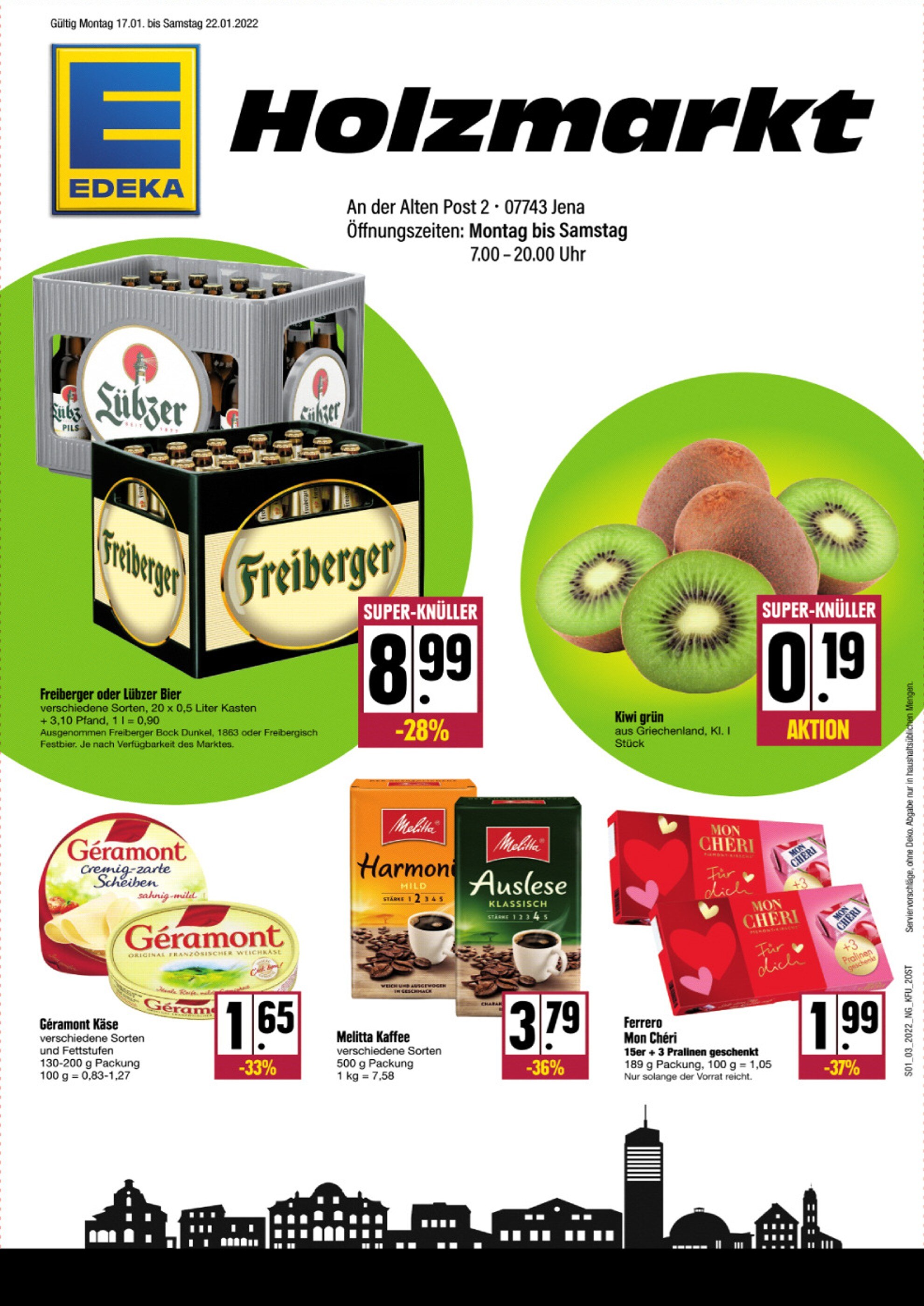 nah und gut Prospekt für Jena mit 8 Seiten nah und gut Prospekt für Jena: "Top Angebote!", 8 Seiten, 17.01.2022 - 22.01.2022