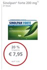 Sinolpan forte 200 mg bei LINDA Premiumapotheke im Kelsterbach Prospekt für 7,95 €