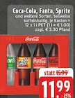 Coca-Cola im Angebot bei E center in Datteln Coca-Cola Angebote von Coca-Cola bei E center Datteln für 11,99 €