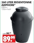 Regentonne Amphore im Angebot bei Wreesmann in Dessau-Roßlau Regentonne Amphore Angebote bei Wreesmann Dessau-Roßlau für 89,99 €