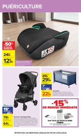 Promos Lit Bébé dans le catalogue "Carrefour" de Carrefour Lit Bébé en promo dans le catalogue Carrefour à la page 53