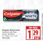 Sensation White Aktivkohle von Colgate im aktuellen EDEKA Prospekt