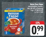 Heisse Tasse Suppe im EDEKA Prospekt Heisse Tasse Suppe von im aktuellen EDEKA Prospekt für 0,99 €