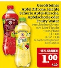 Apfel Zitrone oder leichte Schorle Apfel-Kirsche oder Apfelschorle oder Fruity Water Angebote von Gerolsteiner bei Marktkauf Bautzen für 1,00 €