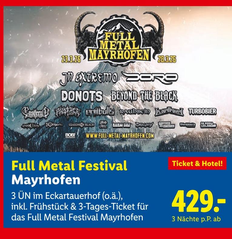 Full Metal Festival Mayrhofen