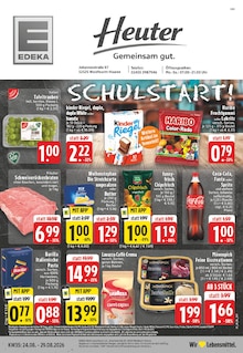 EDEKA Waldfeucht Prospekt der aktuellen Woche, gültig von 24.08.2026 bis 29.08.2026 Aktueller EDEKA Waldfeucht Prospekt "Aktuelle Angebote" mit 28 Seiten