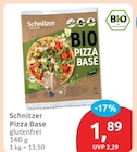 Pizza Base von Schnitzer im aktuellen budni Prospekt