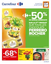 Catalogue Carrefour à Paris cette semaine, valable du 21/03/2023 au 03/04/2023 Prospectus Carrefour à Paris, "Carrefour", 63 pages de promos valables du 21/03/2023 au 03/04/2023