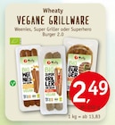 Aktuelle Wurst Angebote bei Erdkorn Biomarkt in Hannover Aktuelles Vegane Grillware Angebot bei Erdkorn Biomarkt in Hannover ab 2,49 €