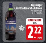 Christkindmarkt-Glühwein Angebote von Augsburger bei EDEKA Rosenheim für 2,22 €