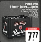 Pilsener Angebote von Paderborner bei E center Bad Salzuflen für 7,77 €