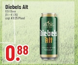 Alt Angebote von Diebels bei Trinkgut Velbert für 0,88 €