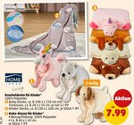 Kuscheldecke für Kinder oder Deko-Kissen für Kinder Angebote von HOME IDEAS Living bei Penny Eberswalde für 7,99 €