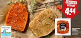 Schweine-Rückensteaks von Butcher’s Barbecue für 4,44 € bei REWE im Angebot Schweine-Rückensteaks von Butcher’s Barbecue im aktuellen REWE Prospekt
