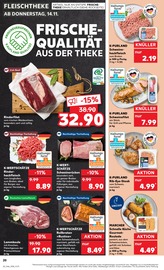 Aktueller Kaufland Prospekt mit Rollbraten, "Aktuelle Angebote", Seite 20