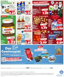 Nutella im Kaufland Prospekt "Aktuelle Angebote" mit 33 Seiten (Schwerin)