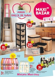 Prospectus Maxi Bazar à Lyon, "MAXI SALLE DE BAIN", 8 pages, 17/03/2025 - 30/03/2025